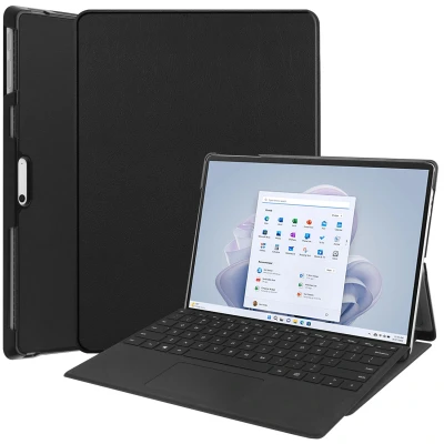 Abbildung von Trifold Klapphülle für das Microsoft Surface Pro 9 Schwarz