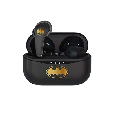 Abbildung von OTL Technologies Bluetooth V5.0 Kinder Kopfhörer Batman mit Ladebox, Schwarz, one Size