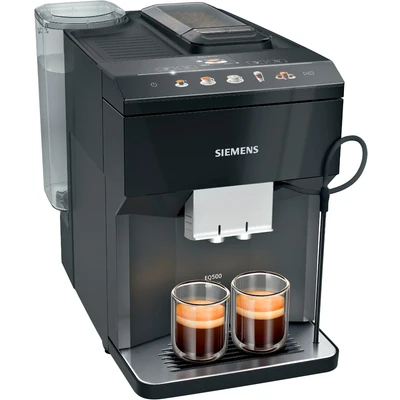 Abbildung von SIEMENS Kaffeevollautomat &quot;EQ500 classic TP513D09, viele Kaffeespezialitäten, OneTouch Funktion&quot;, intuitives Farbdisplay, automatische Dampfreinigung, schwarz