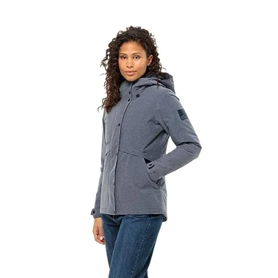 Abbildung von Jack Wolfskin Snowy Outdoorjacke, Damen, Größe: XS, Night blue