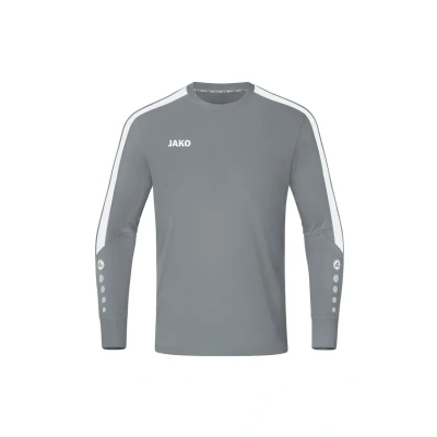 Abbildung von JAKO Herren Torwart Trikot Power (Langarm), Steingrau, M