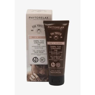 Abbildung von Phytorelax 24H Hydrating FACE Cream WITH Hyaluronic ACID, Guarana Extract &amp; Vitamin E Vegan Natural Gesichtscreme, Herren, Größe: 75 ml,