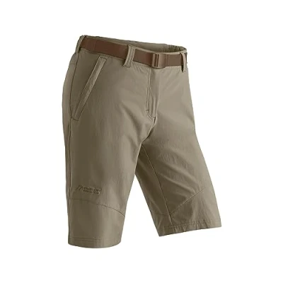 Abbildung von Maier Sports Lawa, Kurze Damen Wanderhose, Wasserabweisende Bermuda für Trekking und Hiking, PFC frei, mSTRETCH pro 4 &amp; Dryprotec