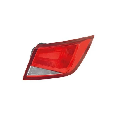 Abbildung von VALEO ORIGINAL PART 045322 Rückleuchte links äusserer Teil transparent mit Glühlampen Lampenträger SEAT: Leon III ST, Schrägheck