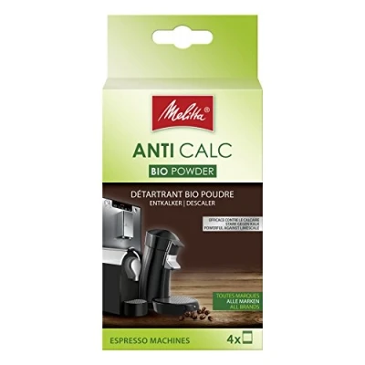 Abbildung von Melitta ANTI CALC Bio Pulver für Kaffeevollautomaten, 4x40g, 0.16 von FROG.coffee