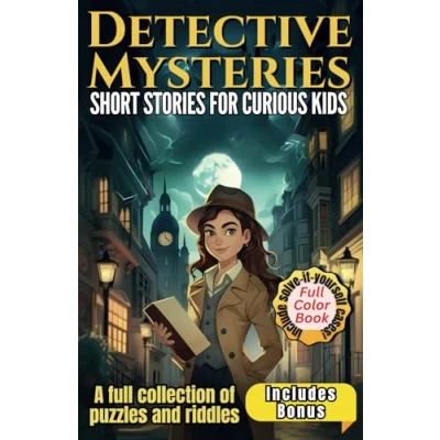 Abbildung von Detective Mysteries Short Stories for Kids: A full collection of amazing puzzles and riddles Included three solve it yourself cases. (Mystery book series, Band 1)