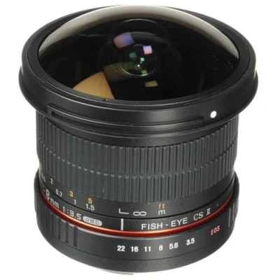 Abbildung von Samyang 8mm F3.5 CS II Objektiv für Anschluss Sony E