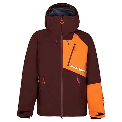 Abbildung von ROCK EXPERIENCE REMJ08971 ICE THRILLER Jacket Men 0413 BITTER CHOCOLATE+0630 FLAME XXL
