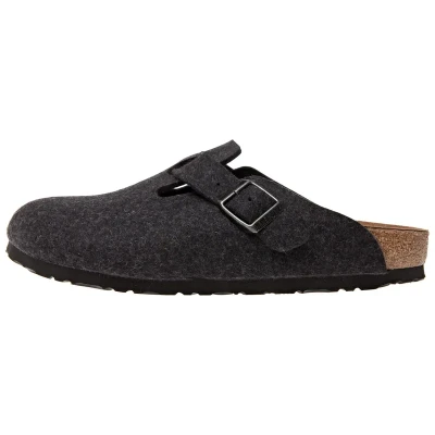 Abbildung von Birkenstock Hausschuh, Größe: 36, Anthrazit Schuhe