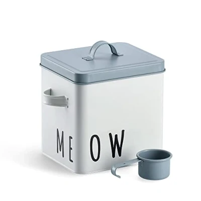 Abbildung von Zeller Present Vorratsdose &quot;Meow&quot;, (2 tlg.), für Katzenfutter