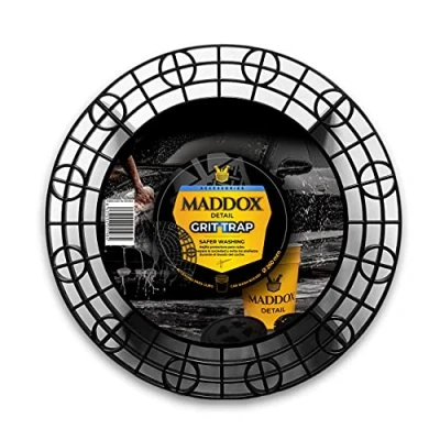 Abbildung von Maddox Detail Grit Trap Durchmesser 26cm Höhe 6cm Schutzgitter für Autowascheimer Verhindert Kratzer und trennt Schmutz beim Waschen Reiniger Autoaußen Innenbereich