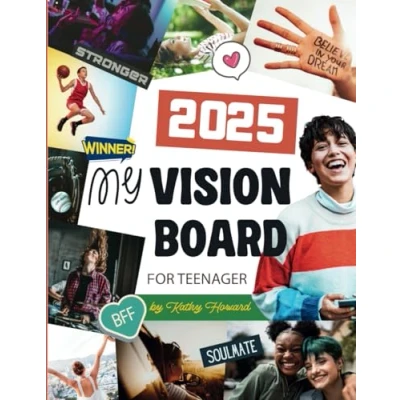 Abbildung von My Vision Board Clip Art Book For Teenager: With Inspiring Images, Affirmations, and Quotes to Create Your Dream Life