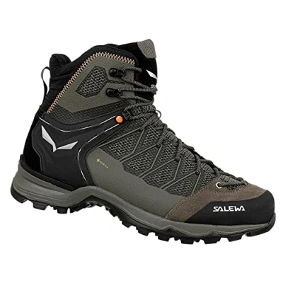 Abbildung von Salewa MTN Trainer LITE MID GTX Hikingschuh, Herren, Größe: 42.5, Bungee cord/black Schuhe