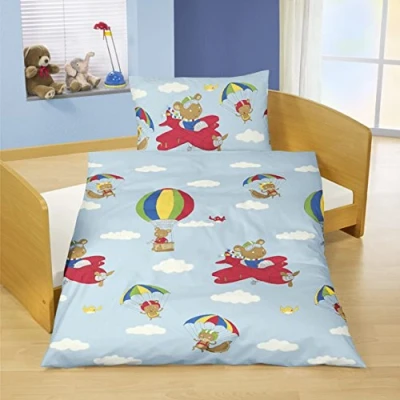 Abbildung von Bierbaum Babybettwäsche Babybett 40 x 60 100 135 cm Renforce Pilot