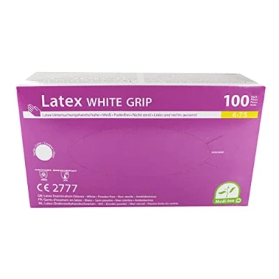 Abbildung von PAPSTAR Einmalhandschuhe white grip S transparent