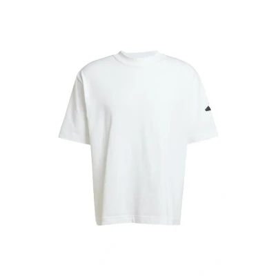 Abbildung von adidas Herren Essentials LOSE FIT Three BAR Tee, White/Black, S