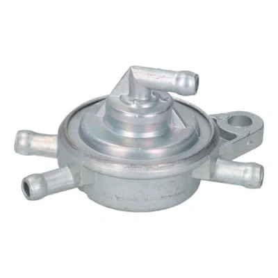 Abbildung von Unterdruck Benzinhahn 4 Anschlüsse GY6 50 125 150ccm China 4Takt kompatibel mit BAOTIAN BENZHOU