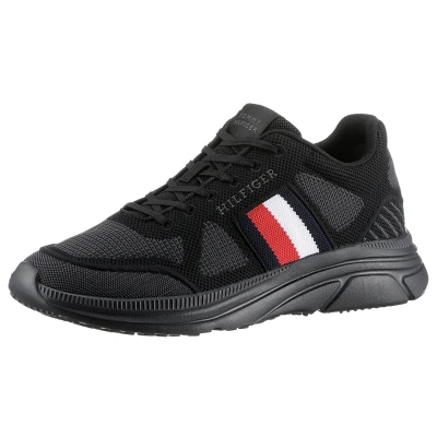 Abbildung von Tommy Hilfiger Modern Runner Sneaker low, Herren, Größe: 41, Black Schuhe
