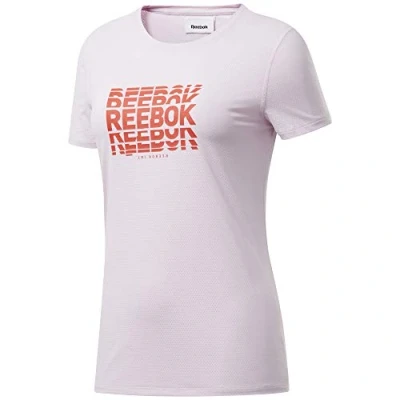 Abbildung von Reebok Damen Ts Ac Graphic Tee Unterhemd, pixpnk, XXS