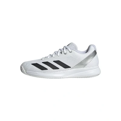 Abbildung von adidas Performance Courtflash Speed 2 Tennisschuh für Sandplätze, Herren, Größe: 39 1/3, Ftwr white/ftwr white/core black Kunststoff/textil