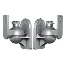 Abbildung von 2 Lautsprecher Wandhalter Silber Modell HALTERUNGSPROFI LS2S