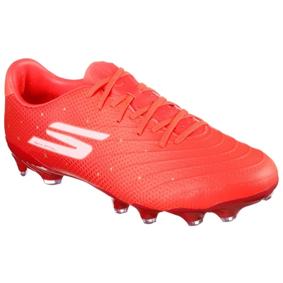 Abbildung von Skechers Performance Academy Fußballschuh Nocken, Herren, Größe: 41, Coral Schuhe