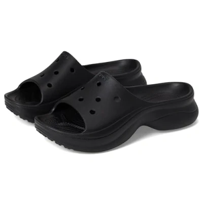 Abbildung von Crocs BAE Hausschuh, Damen, Größe: 34/35, Black Schuhe