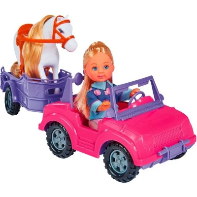 Abbildung von SIMBA Minipuppe Evi Love Horse Trailer