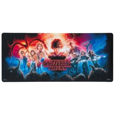 Abbildung von Grupo Erik Gaming Mauspad XXL Stranger Things Mousepad rutschfest und Wasserabweisend Groß Mouse Pad Schreibtischunterlage PC Zubehör