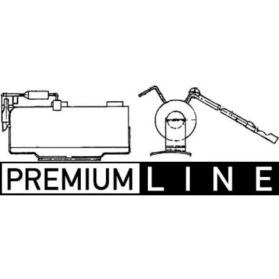Abbildung von MAHLE ORIGINAL ABR 10 000P Widerstand, Innenraumgebläse MAN: L 2000