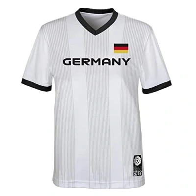 Abbildung von FIFA Offizielles Trikot der Frauenfussball Weltmeisterschaft 2023 für Erwachsene, Deutschland, weiß, X Large