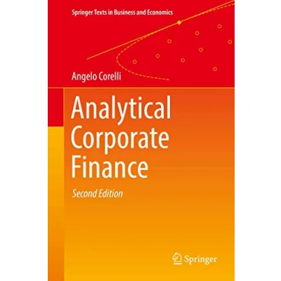 Abbildung von Analytical Corporate Finance (Springer Texts in Business and Economics)