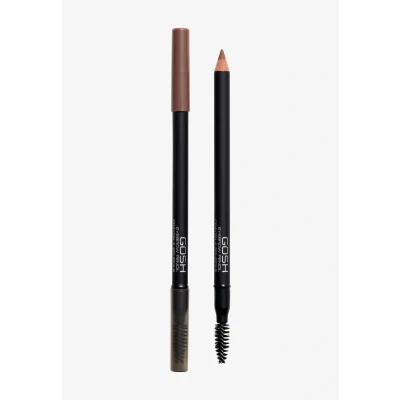 Abbildung von GOSH Augenbrauenstift für dichtere Brauen I präzise Applikation perfekt geformte Augenbrauen integrierte Bürste zum Verblenden langanhaltend, natürlicher Look 100% Vegan 001 Brown