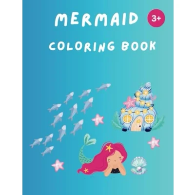 Abbildung von Mermaid Dreams An Underwater Coloring Adventure: Dive into a Magical World of Mermaids, Seashells, and Ocean Wonders!
