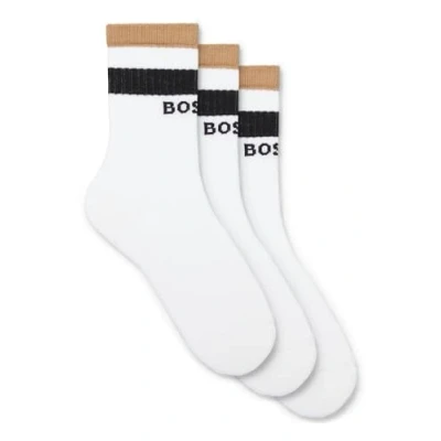 Abbildung von BOSS Iconic 3 PACK Socken, Herren, Größe: 39 42, Open miscellaneous