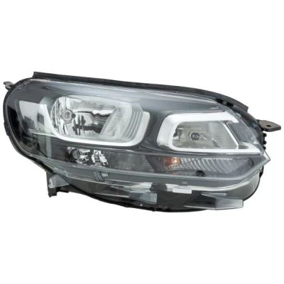 Abbildung von HELLA 1EL 354 853 021 Scheinwerfer rechts PY21W, H7/H1, W5W Halogen 12V für Rechtsverkehr OPEL: Vivaro C Kastenwagen, Zafira Life