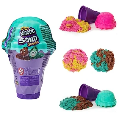 Abbildung von Spin Master Kreativset 6058757 Kinetic Sand Eis Creme Scents, Sort.