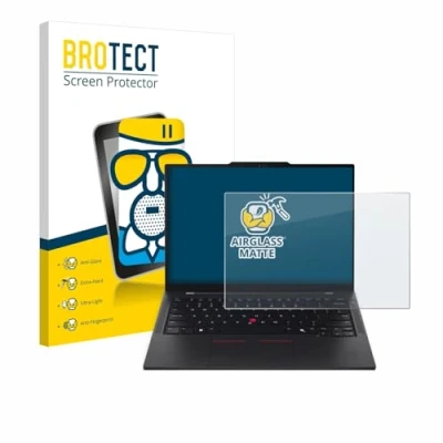 Abbildung von BROTECT Entspiegelungs Schutzglas für Lenovo ThinkPad T14s Gen 6 Schutz Folie Panzerfolie Glas Matt [Extrem Kratzfest 9H, Anti Reflex]