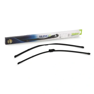 Abbildung von Scheibenwischer Valeo Silencio X.trm, Flat Blade Set 574673 vorne Rahmenlos Top Lock OPEL: Astra J Limousine, Schrägheck