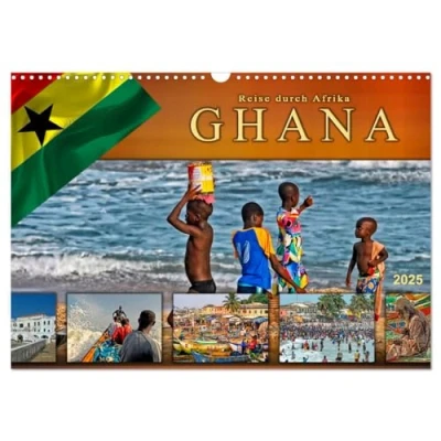 Abbildung von Reise durch Afrika Ghana (Wandkalender 2025 DIN A3 quer), CALVENDO Monatskalender