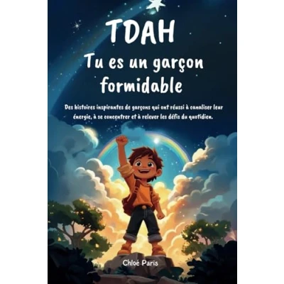 Abbildung von TDAH Tu es un garçon formidable: Des histoires inspirantes de garçons qui ont réussi à canaliser leur énergie, se concentrer et relever les défis du quotidien. (Donnez confiance votre enfant)