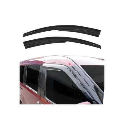 Abbildung von OMAC 2X Windabweiser Regenabweiser kompatibel mit Dacia Dokker Lodgy 2012 2022 Dunkel