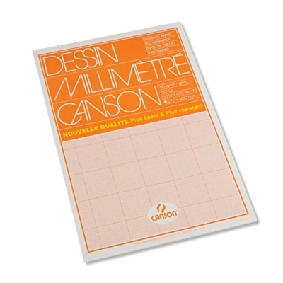 Abbildung von Canson 200067109 Millimeterpapier, A3
