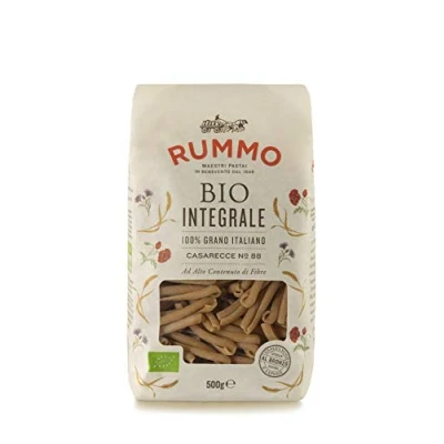 Abbildung von 8x Rummo Casarecce N88 Pasta Lenta Lavorazione Teigwaren aus Hartweizengrieß Bronze Zeichnung 1kg + Italian Gourmet polpa 400g