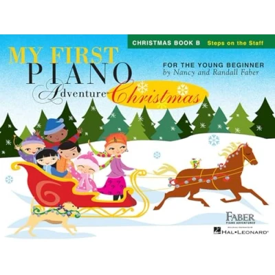 Abbildung von My First Piano Adventure Christmas (Book B Steps On The Staff): Lehrmaterial für Klavier