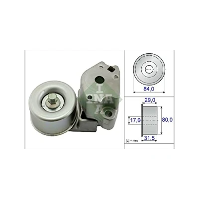 Abbildung von INA 534 0477 10 Spannarm, Keilrippenriemen MITSUBISHI: L200 / Triton IV Pickup
