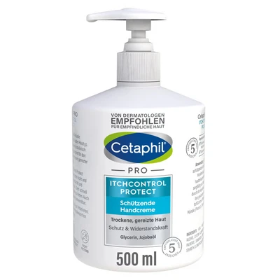 Abbildung von Cetaphil Handcreme PRO ITCH Control Protect Handcreme, Größe: 500 ml, Weiß