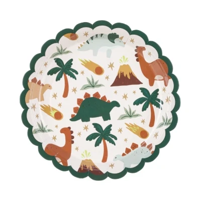 Abbildung von Dinosaurier Teller, 18 cm
