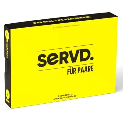 Abbildung von SERVD für Paare Das Real Life Kartenspiel