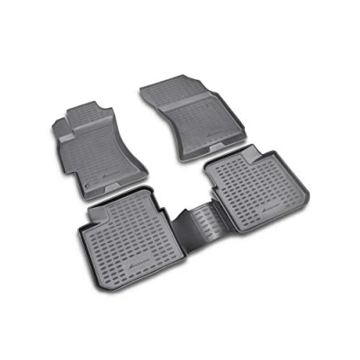 Abbildung von Element Gummimatten Passgenaue Fußmatten Subaru Outback 2004 2009 4tlg
